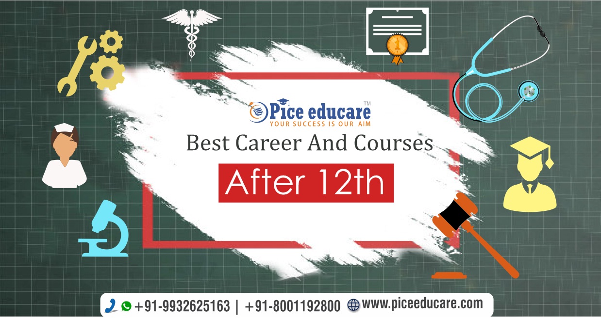 Best career and courses after 12th science commerce arts