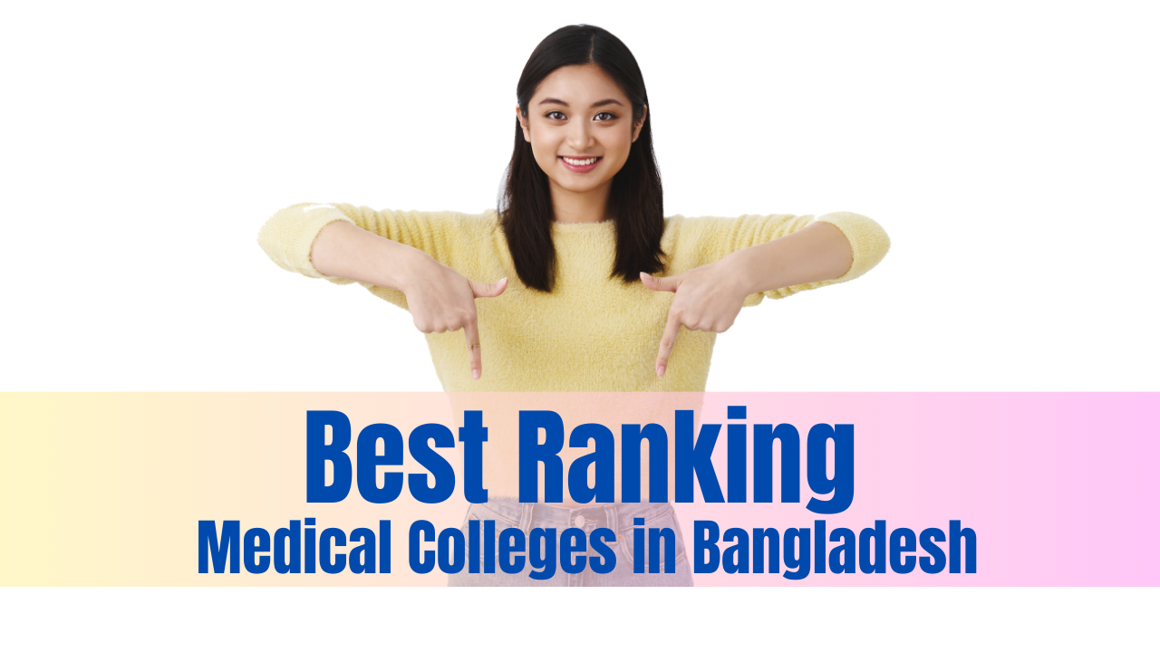 the image is about the best ranking medical colleges in Bangladesh